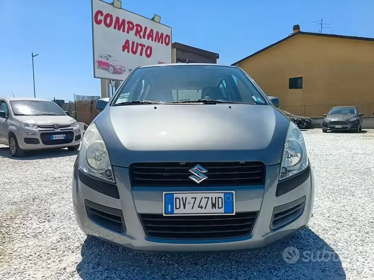 Usata Suzuki Splash GLS 86 CV (63 kW) 2009 Grigio Utilitaria