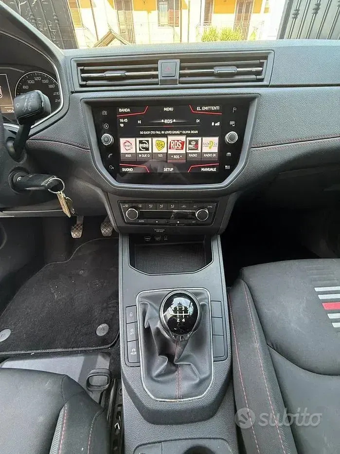Usata Seat Ibiza FR 95 CV (69 kW) 2019 Rosso Utilitaria