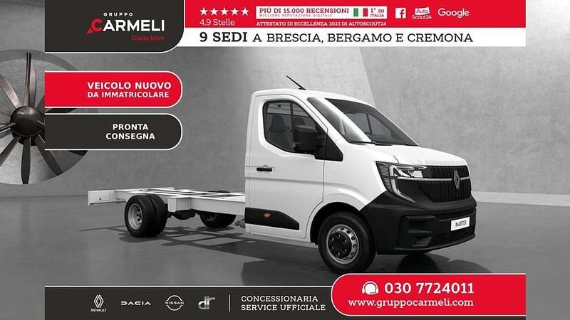 Nuova Renault Master 170 CV (125 kW) 2025 Bianco minerale  tinta opaca Furgone