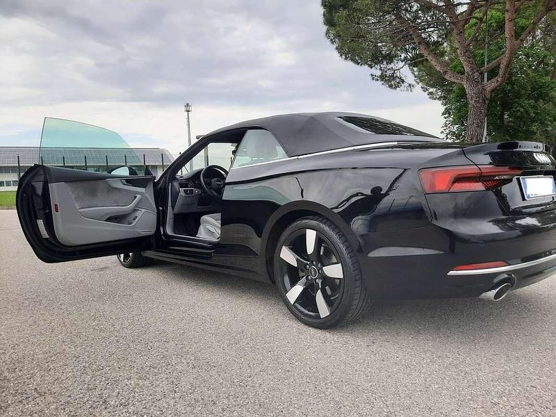 Usata Audi A5 Cabriolet Sport 190 CV (139 kW) 2017 Nero Cabrio