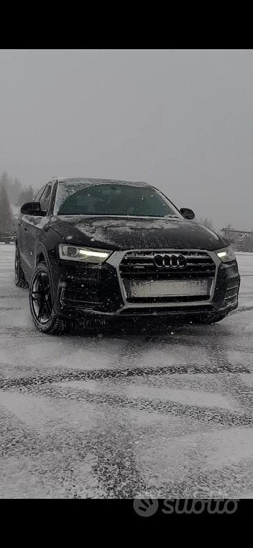 Usata Audi Q3 Ambiente 150 CV (110 kW) 2016 Nero SUV