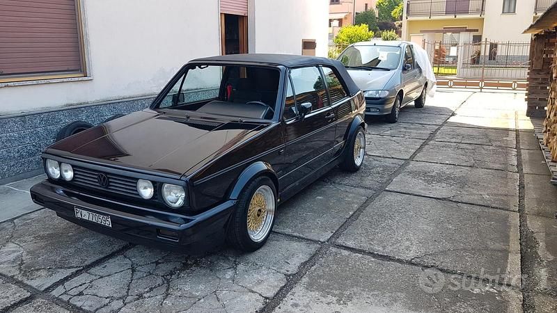 Usata VW Golf Cabriolet 1991 Nero Cabrio