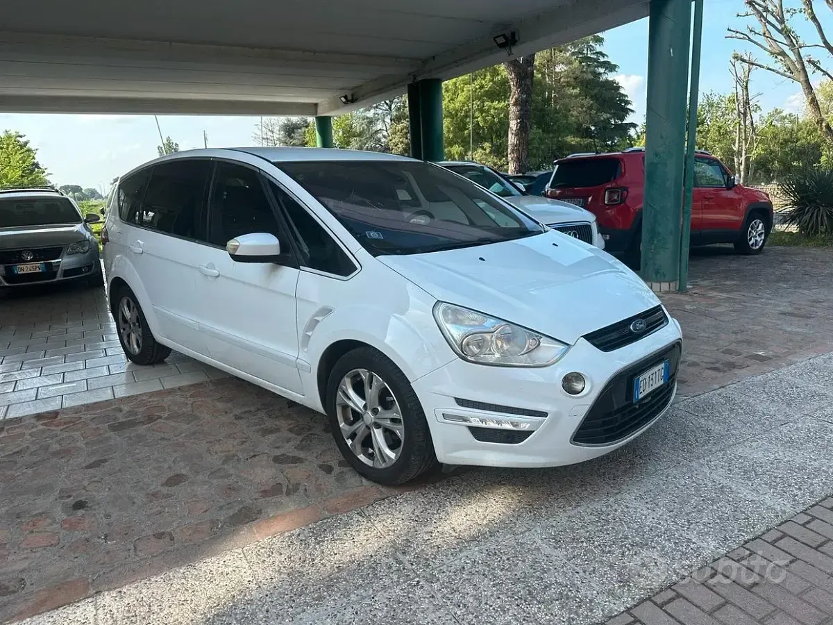 Usata Ford S-MAX S 163 CV (119 kW) 2010 Bianco Monovolume