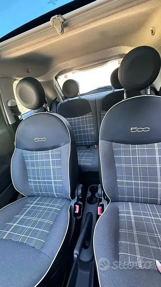 Usata Fiat 500 Lounge 95 CV (69 kW) 2017 Grigio Utilitaria