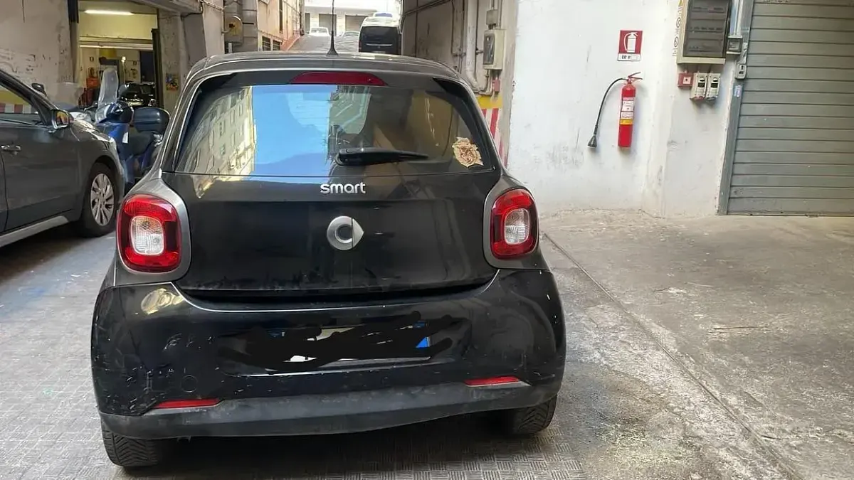 Usata Smart ForFour Passion 90 CV (66 kW) 2018 Nero Utilitaria