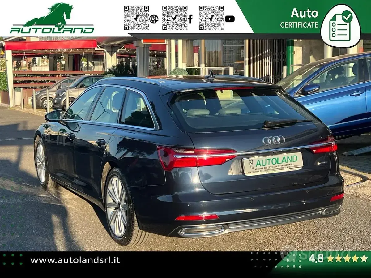 Usata Audi A6 Business 245 CV (180 kW) 2021 Blu Station wagon