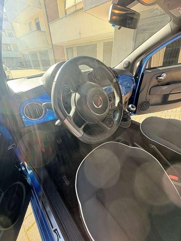 Usata Fiat 500C Sport 69 CV (50 kW) 2020 Blu/azzurro Cabrio