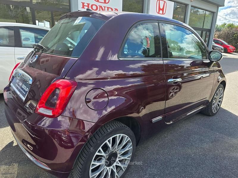 Usata Fiat 500 Lounge 69 CV (50 kW) 2018 Viola Berlina