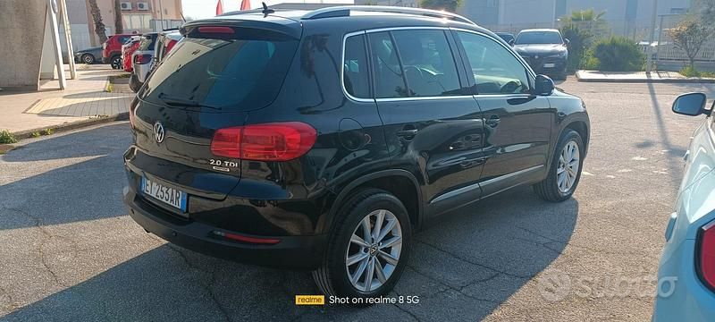Usata VW Tiguan Sportline 140 CV (102 kW) 2015 Nero SUV