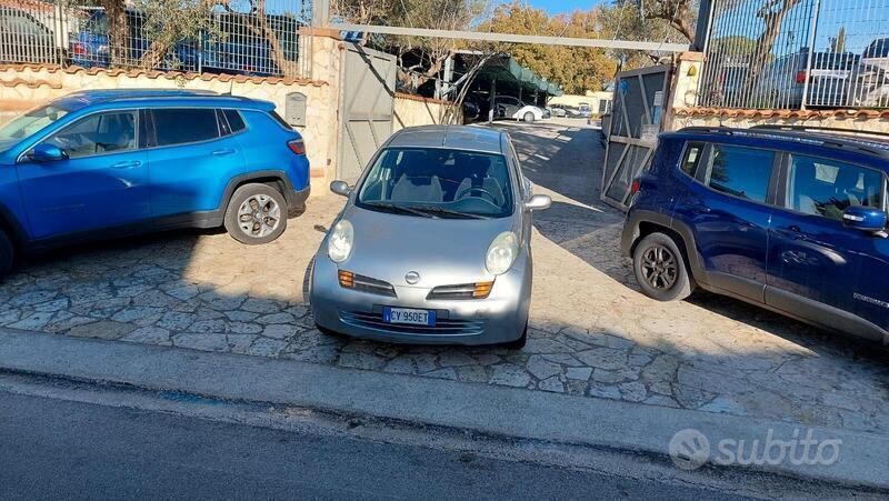 Argento Usata 2005 Nissan Micra Due volumi | 3700 € (Molto cara) - Immagine 1/2