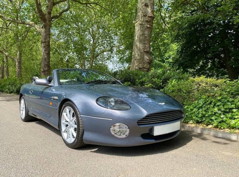 Blu Usata 2002 Aston Martin DB7 Cabrio | 55.634 € - Immagine 1/4