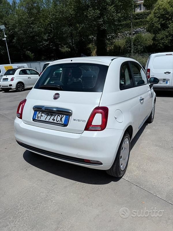 Usata Fiat 500 Lounge 70 CV (51 kW) 2021 Bianco Berlina