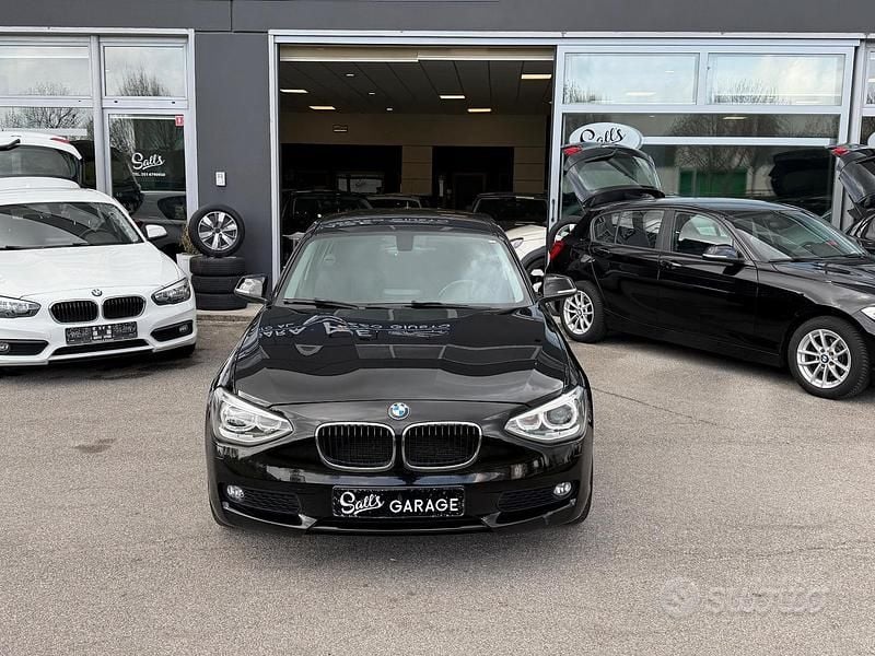 Usata BMW 116 Sport Line 136 CV (100 kW) 2012 Nero Utilitaria
