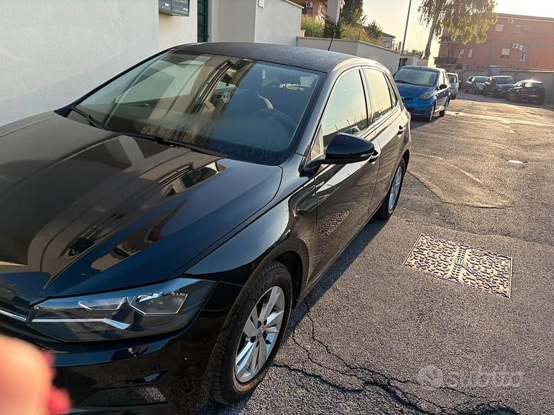 Usata VW Polo Comfortline 90 CV (66 kW) 2019 Nero Berlina
