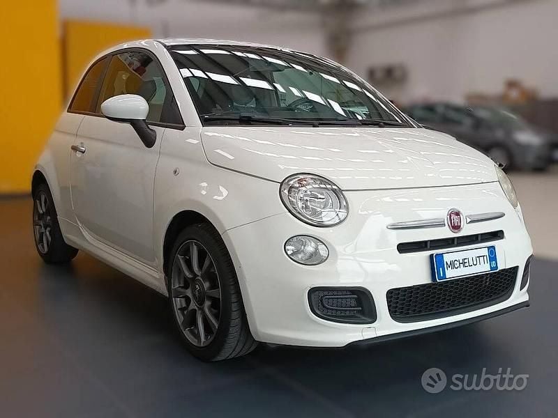 Usata Fiat 500 S 69 CV (50 kW) 2015 Bianco Berlina