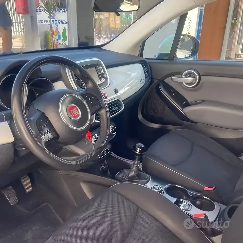 Usata Fiat 500X Lounge 95 CV (69 kW) 2016 Bianco SUV