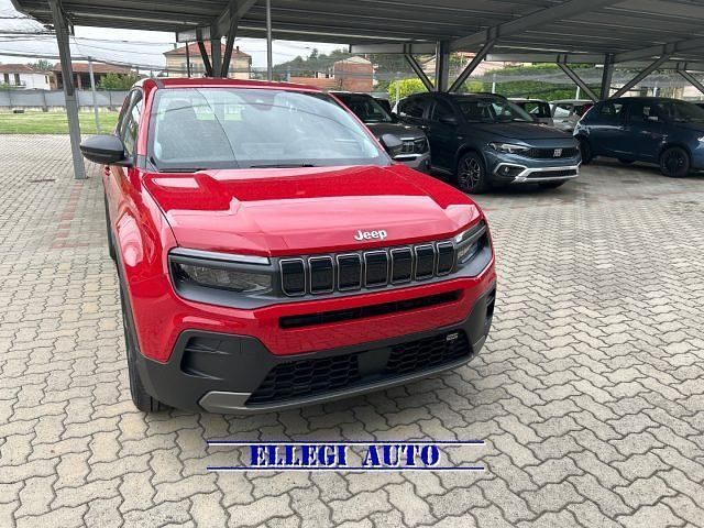 Ny Jeep Avenger Longitude 101 HK (74 kW) 2025 Röd SUV