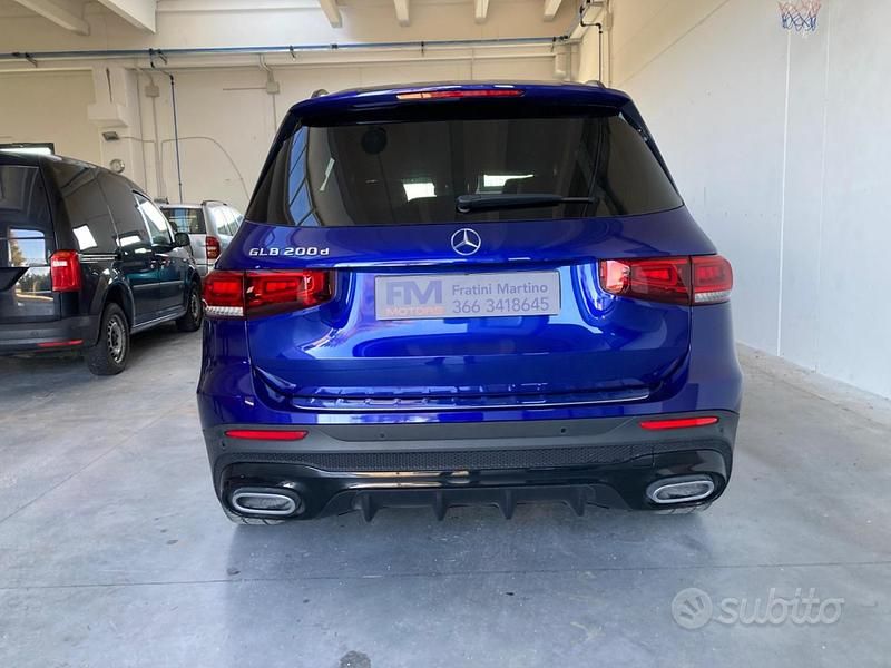 Usata Mercedes GLB200 Premium 149 CV (109 kW) 2021 Blu SUV