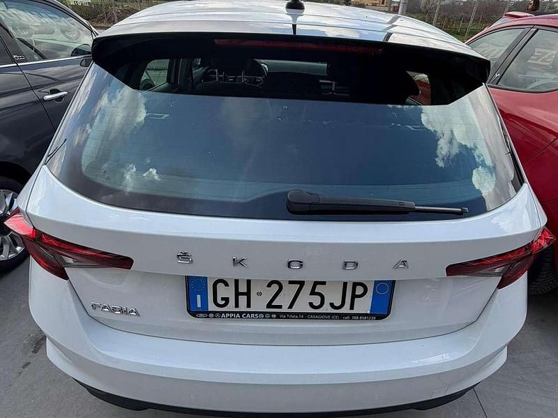 Usata Skoda Fabia Style 95 CV (69 kW) 2022 Bianco Utilitaria