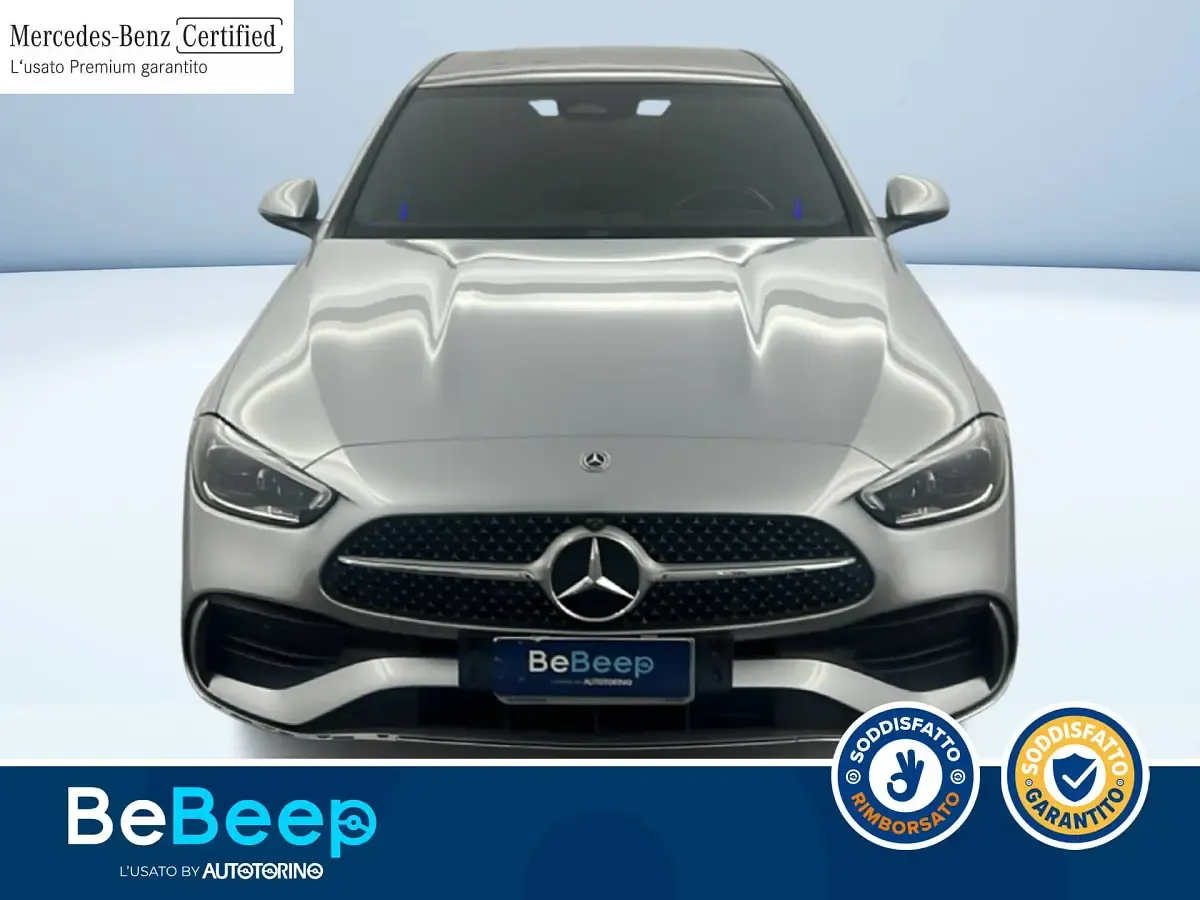 Usata Mercedes C300e Premium Plus 265 CV (194 kW) 2022 Nero pastello Berlina