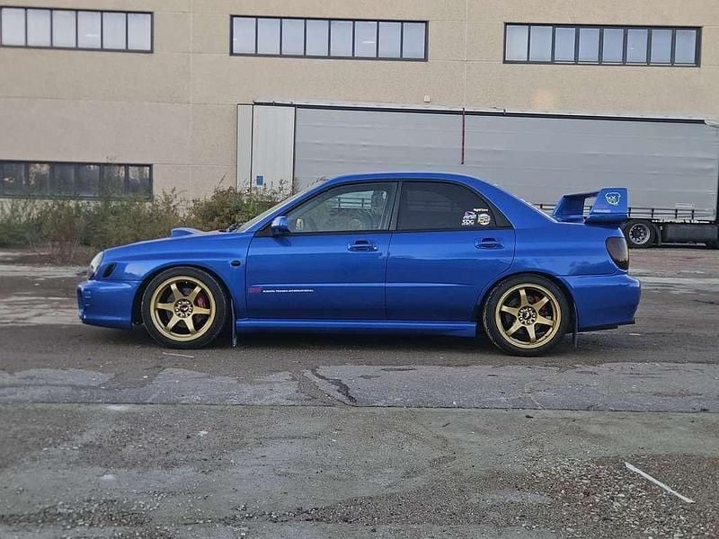 Usata Subaru Impreza 218 CV (160 kW) 2003 Blu/azzurro Berlina