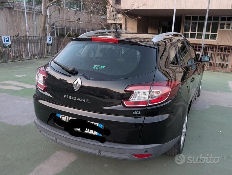 Usata Renault Mégane GrandTour 110 CV (80 kW) 2012 Nero Station wagon