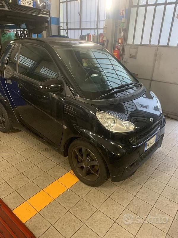 Usata Smart ForTwo Cabrio 71 CV (52 kW) 2012 Nero Cabrio