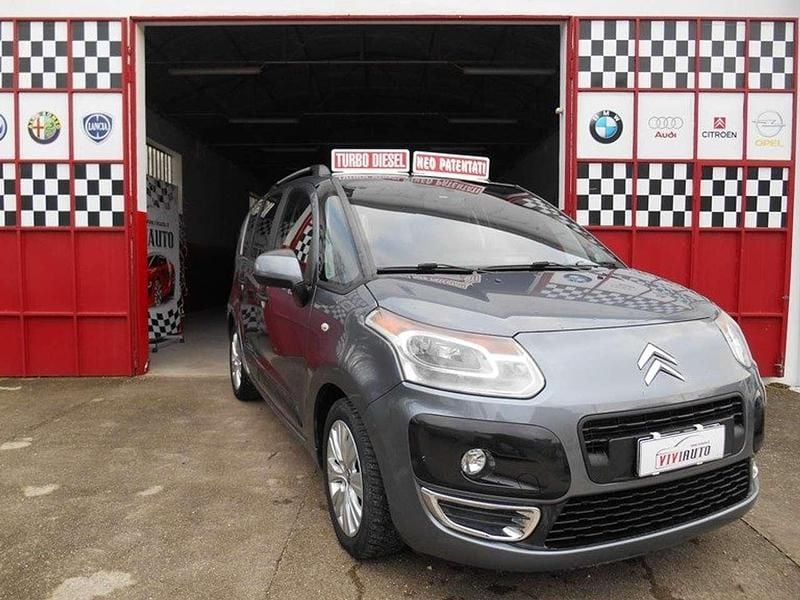 Grigio Usata 2010 Citroën C3 Picasso Exclusive Monovolume | 4900 € (Molto cara) - Immagine 1/4