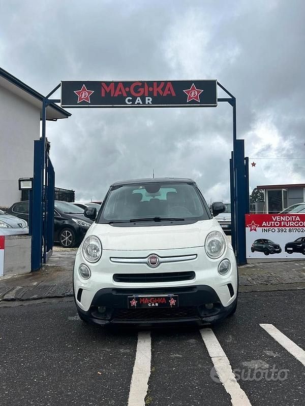 Usata Fiat 500L Trekking 105 CV (77 kW) 2014 Bianco Monovolume