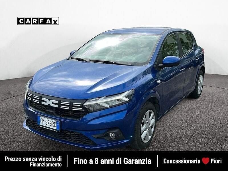 Usata Dacia Sandero Expression 101 CV (74 kW) 2023 Blu Utilitaria