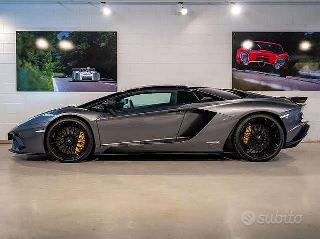 Usata Lamborghini Aventador 741 CV (545 kW) 2020 Grigio estoque Cabrio