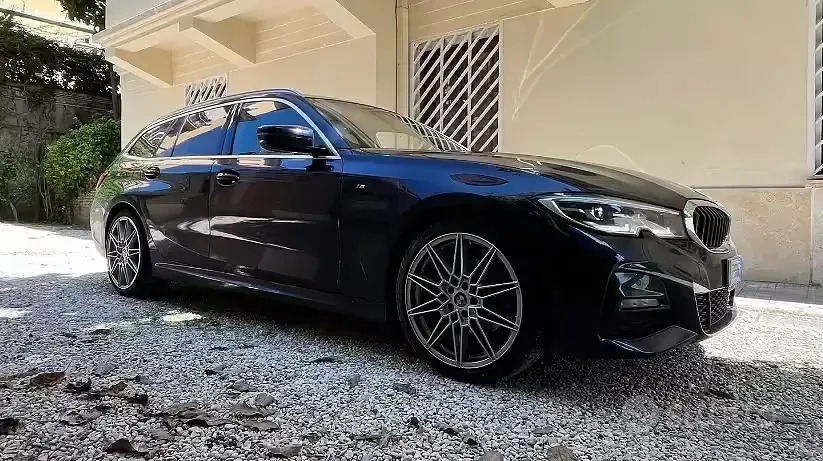 Usata BMW 320 M Sport 190 CV (139 kW) 2019 Blu Station wagon