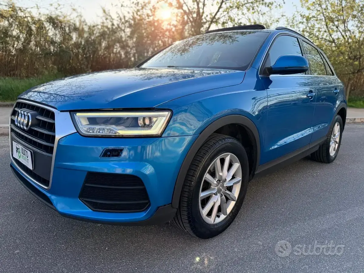 Usata Audi Q3 184 CV (135 kW) 2016 Blu SUV