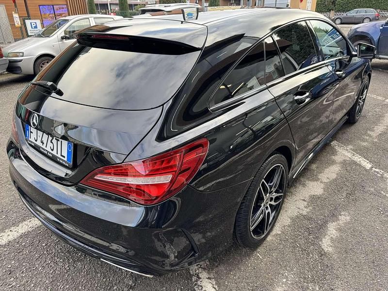 Usata Mercedes CLA200 Shooting Brake AMG 136 CV (100 kW) 2017 Nero Station wagon