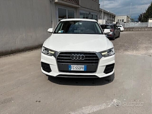 Usata Audi Q3 Design 150 CV (110 kW) 2016 Bianco SUV