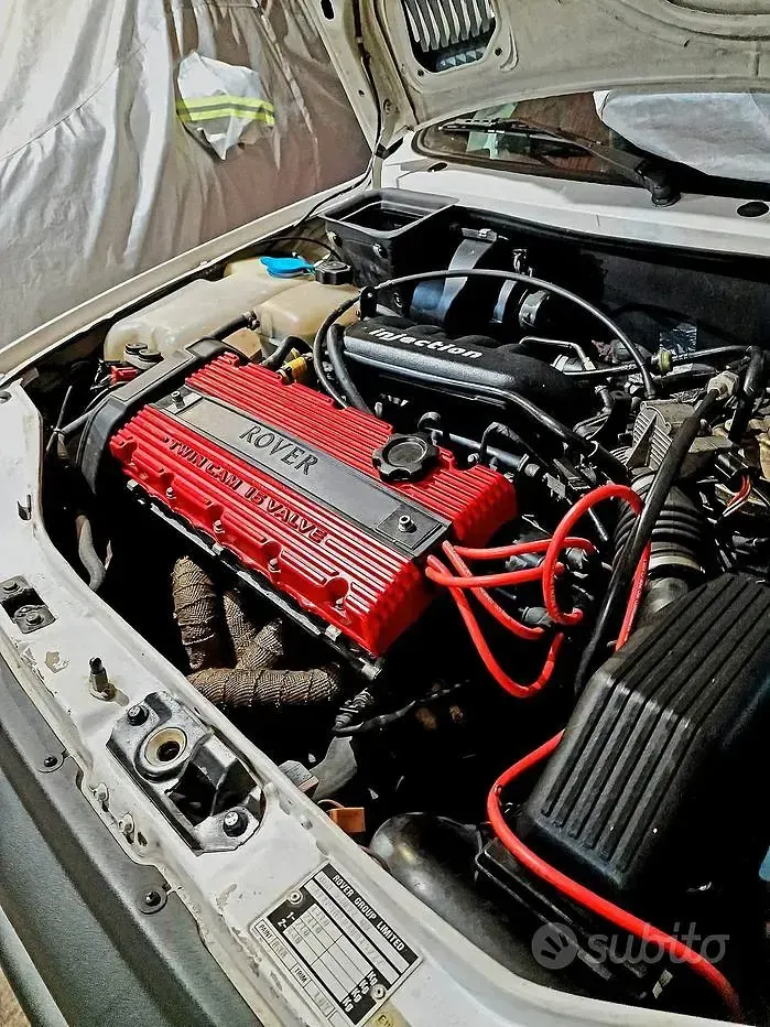 Usata Rover 114 103 CV (75 kW) 1993 Bianco Utilitaria