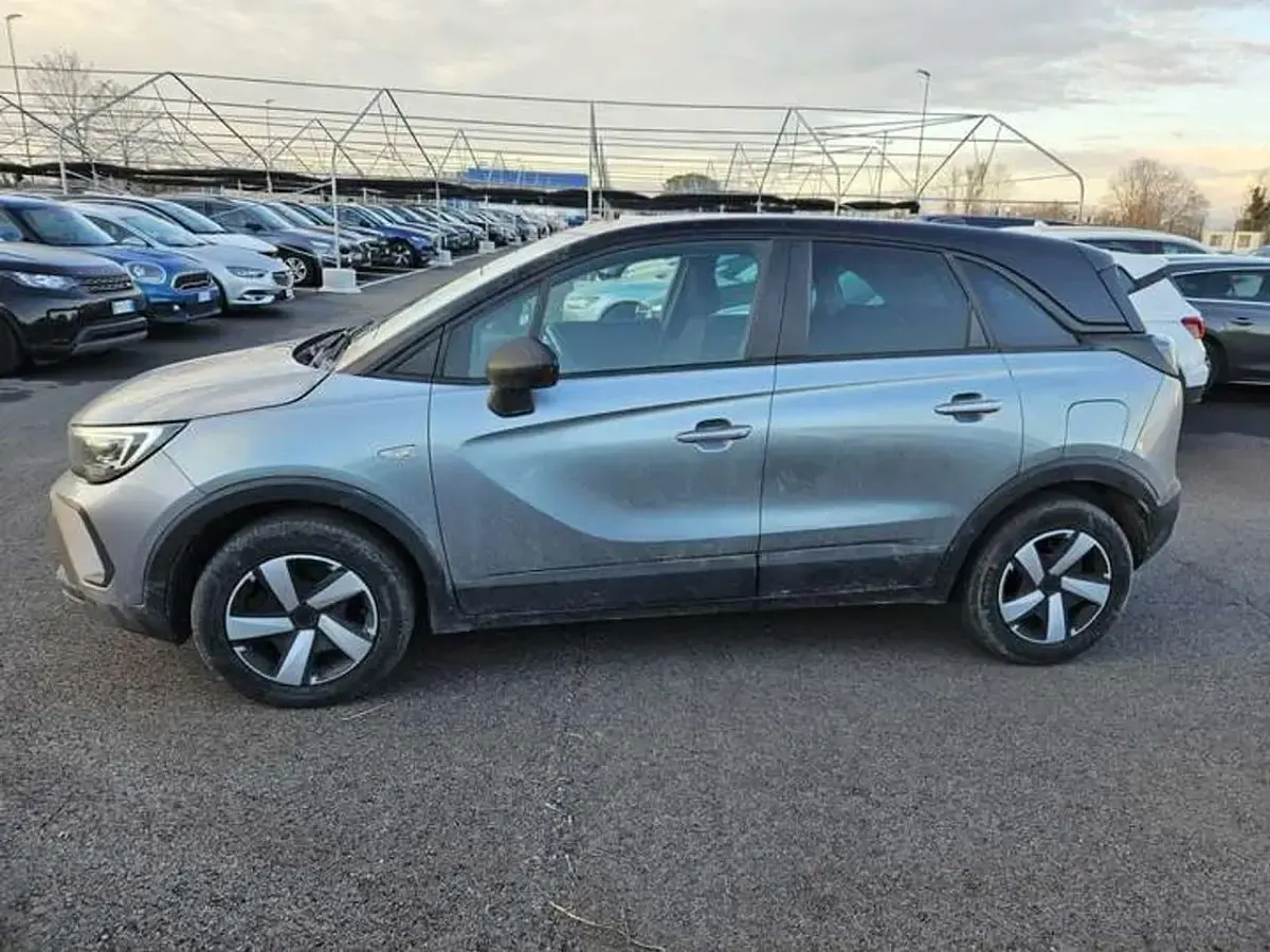 Usata Opel Crossland Edition 120 CV (88 kW) 2021 Argento SUV