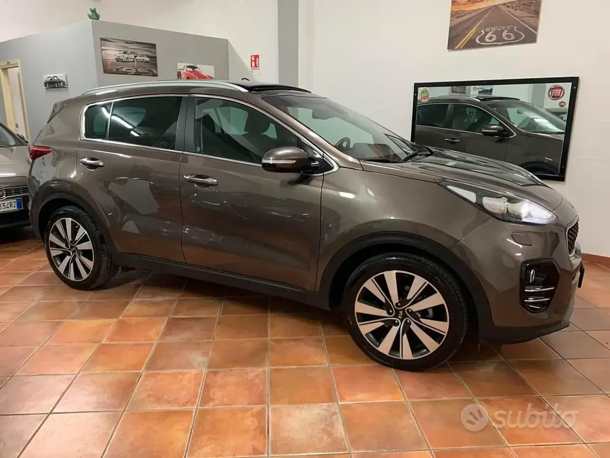 Usata Kia Sportage GT-Line 116 CV (85 kW) 2017 Marrone SUV