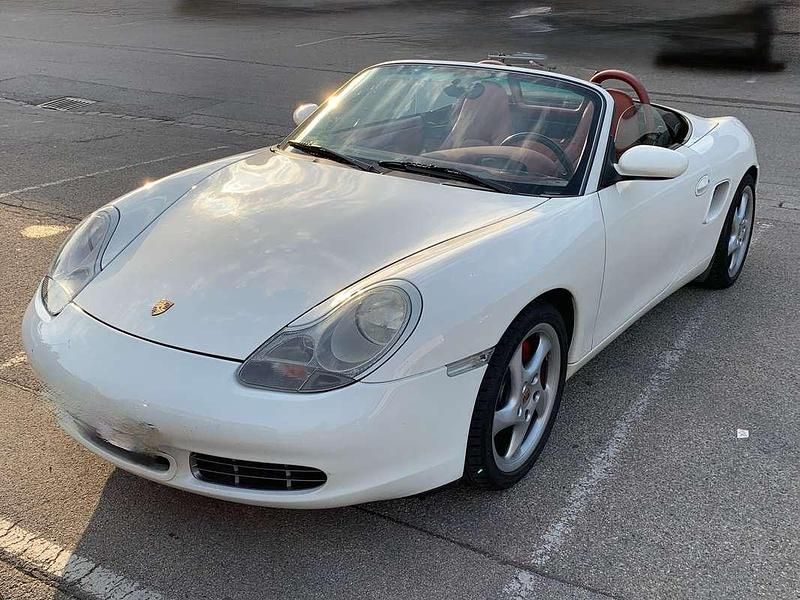Usata Porsche 986 Boxster 252 CV (185 kW) 2001 Bianco Cabrio