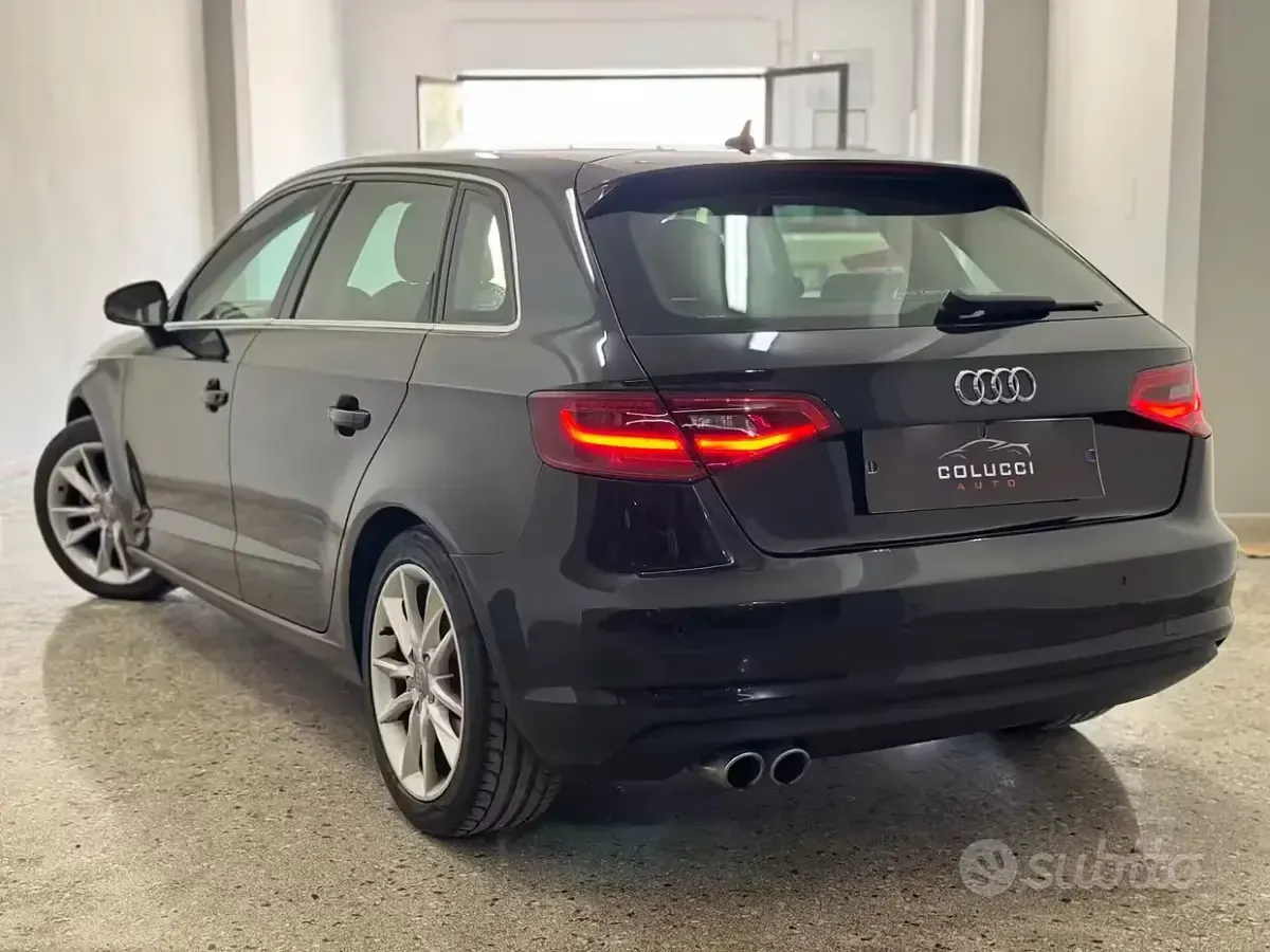 Usata Audi A3 Ambition 150 CV (110 kW) 2013 Nero Berlina