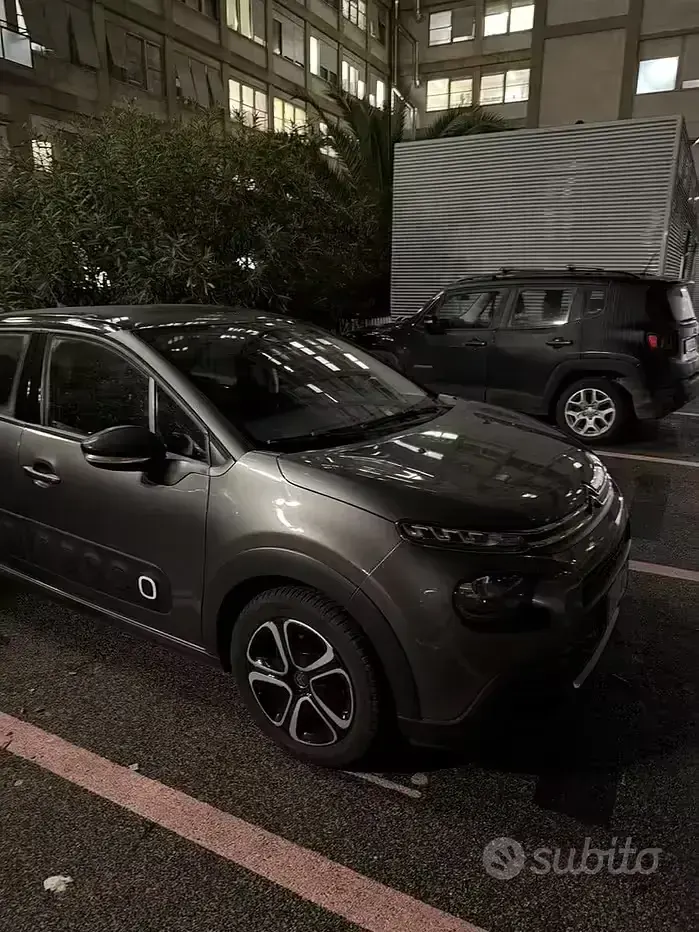 Usata Citroën C3 Shine 82 CV (60 kW) 2018 Grigio Utilitaria