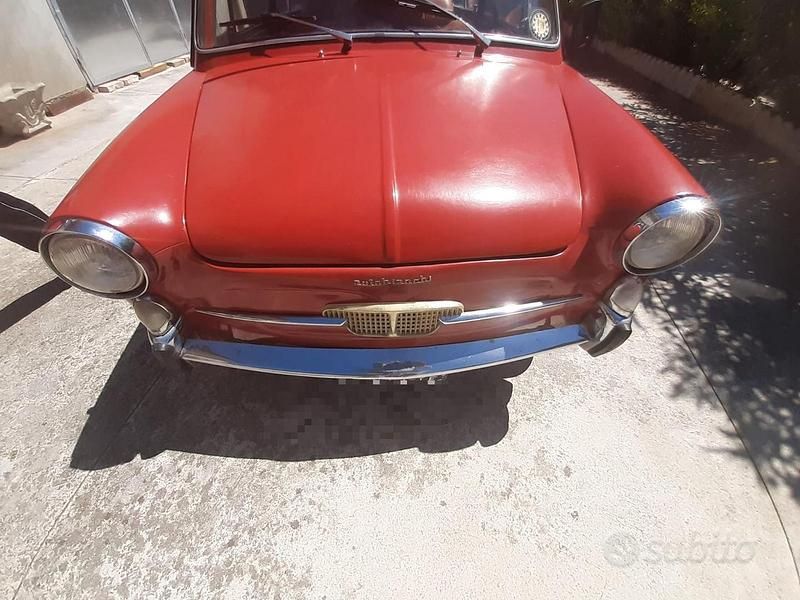 Usata Autobianchi Bianchina 1960 Rosso Utilitaria