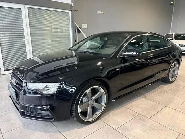 Usata Audi A5 S-Line 177 CV (130 kW) 2012 Nero Coupé