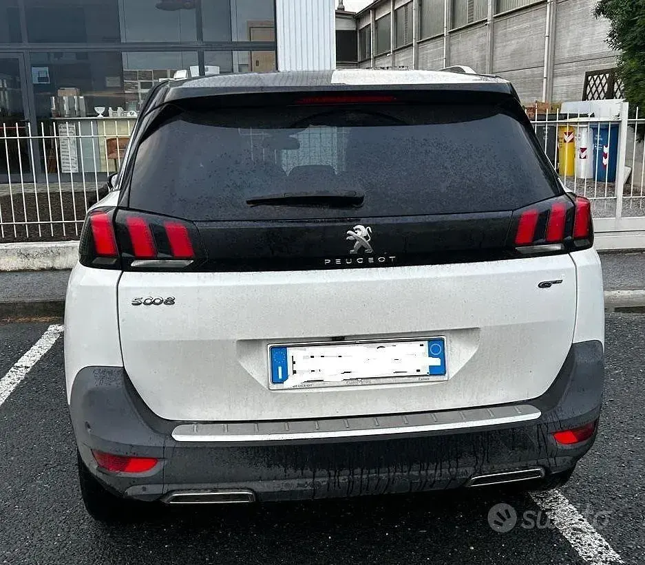 Usata Peugeot 5008 177 CV (130 kW) 2018 Bianco SUV