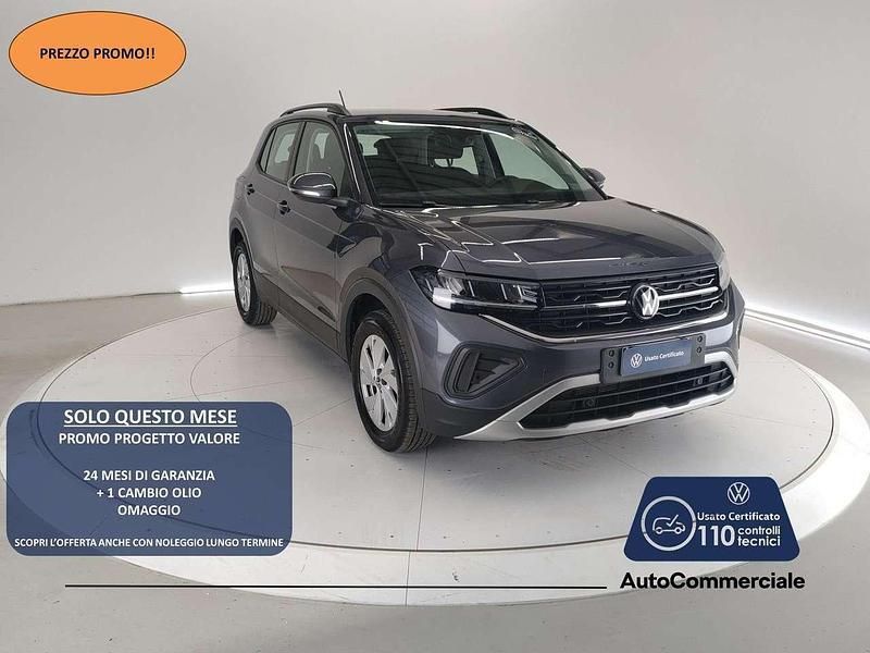 Grigio scuro Usata 2024 VW T-Cross Life SUV | 20.200 € (Buon prezzo) - Immagine 1/4