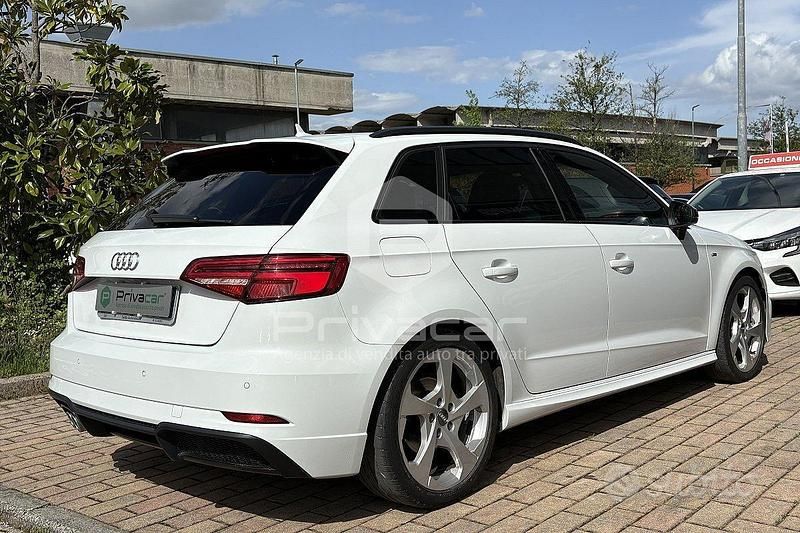 Usata Audi A3 Sportback Sport 150 CV (110 kW) 2017 Bianco Utilitaria