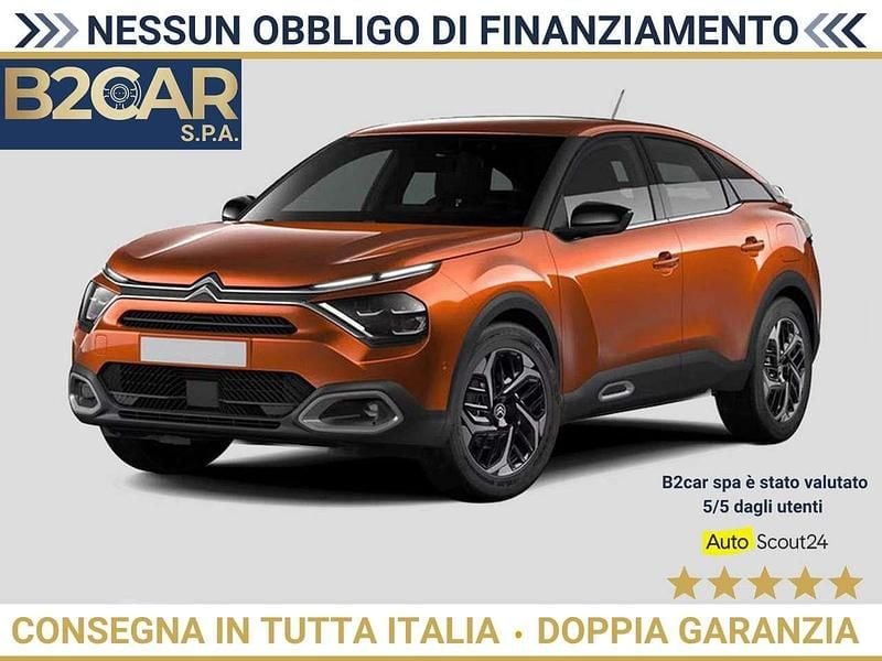 Usata Citroën e-C4 Shine 100 kW (136 CV) 2021 Arancione Utilitaria