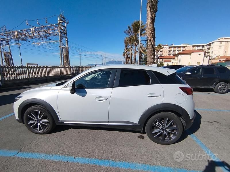 Usata Mazda CX-3 Exceed 105 CV (77 kW) 2017 Bianco SUV