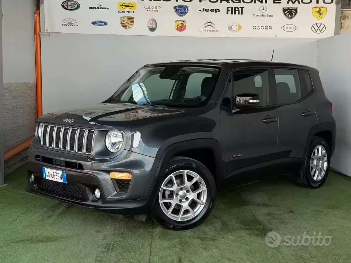 Usata Jeep Renegade Limited 130 CV (95 kW) 2023 Grigio SUV