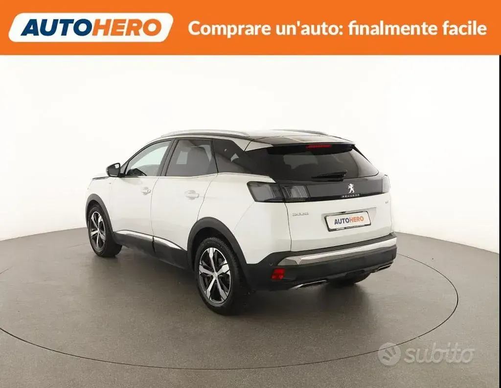 Usata Peugeot 3008 GT 131 CV (96 kW) 2021 Bianco SUV